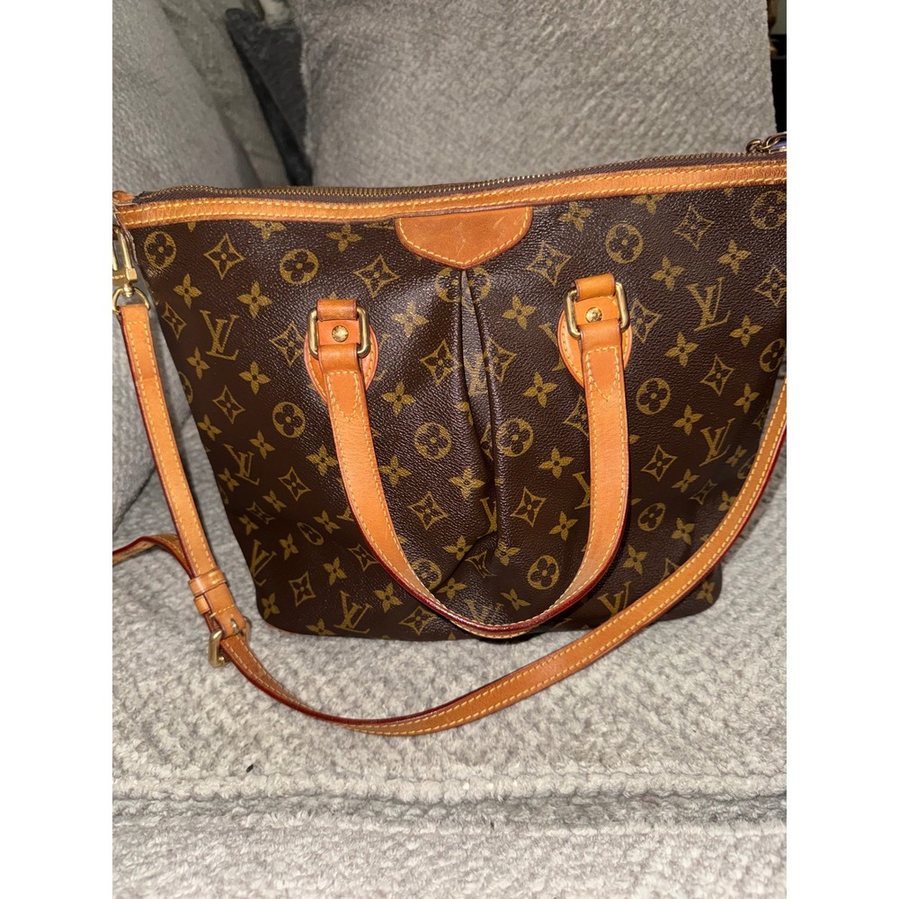 Louis Vuitton Palermo PM Monogram Canvas Handbag Brown Tote M40145 - Picture 6 of 16